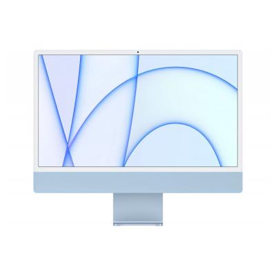 Apple Apple iMac 24 256 Go SSD 16 Go RAM Puce M1 CPU 8 c&acute;urs GPU 8 c&acute;urs Bleu Nouveau