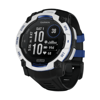 GARMIN Montre intelligente  Instinct 3 Solar GPS 50mm Noir 1,2"" 45 mm