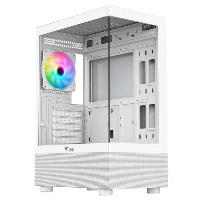 ITEK Boitiers PC  Showbui 33 RGB White (ITGCASB33W)
