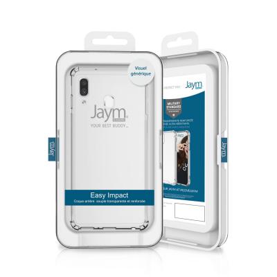 JAYM  - Coque Renforc&eacute;e pour Samsung Galaxy S21 FE - Souple et r&eacute;sistante - Certifi&eacute;e 2 M&eacute;tres de chute - Transparente - Neuf