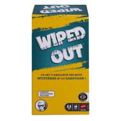 MATTEL Games Wiped Out-Jeu De Soci&eacute;t&eacute; Familial Pour 3 &Agrave; 6 Joueurs