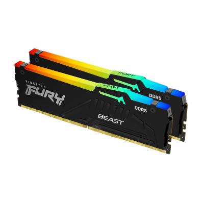 KINGSTON TECHNOLOGY Fury beast kf560c40bbak2-16 16go(2x8go) ddr5 6000mt/s cl40 rgb