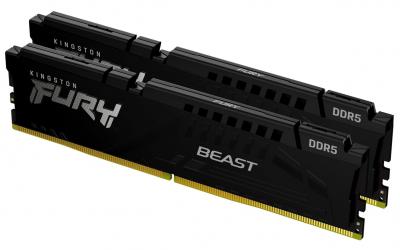 KINGSTON  Technology FURY Beast 64Go 5600MT/s DDR5 CL40 DIMM (Kit de 2) Noir - Neuf