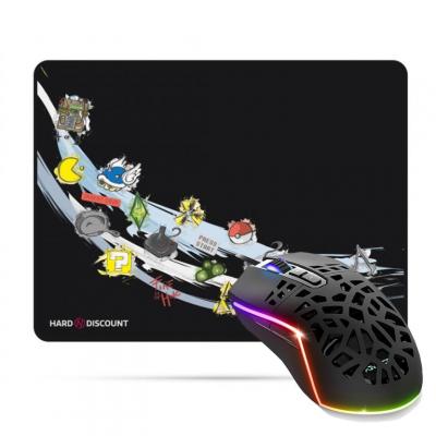 GENERIQUE Kit Souris Gamer GTA 270 RGB et Tapis de Souris - Neuf