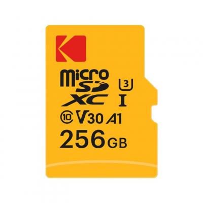 KODAK  Carte M&eacute;moire Msd 256gb Uhs-i U3 V30 A1 Ultra