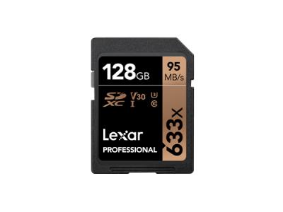 LEXAR  Professional 633X SDXC 128GB C10 V30 U3