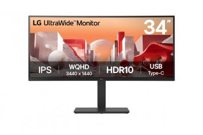 LG Monitor  34BA75QE-B 34 Curvo WQHD IPS HDR 21:9 per PC