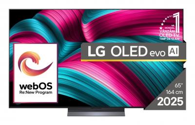LG  OLED evo AI OLED65C51LA TV 165,1 cm (65 ) 4K Ultra HD Smart TV Wifi Noir - Neuf