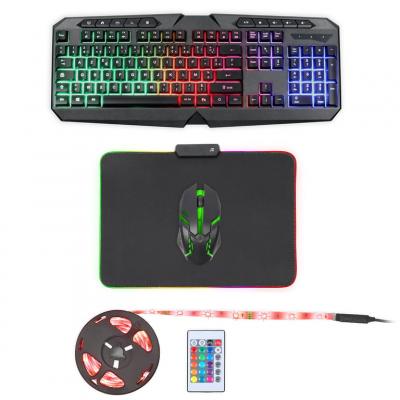 LIVOO Pack gaming 4 en 1  TEA285 Noir
