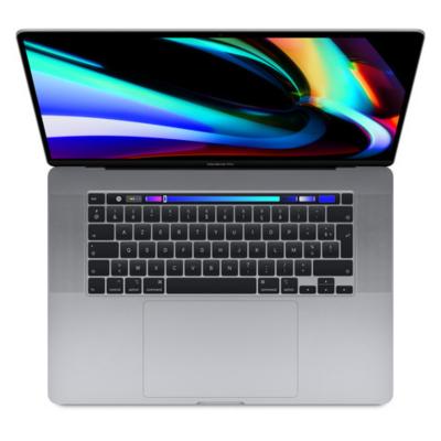 APPLE MacBook Pro Core i7 (2019) 16', 512 Go 6 coeurs 16 Go HD Graphics 630, Gris sid&eacute;ral - AZERTY - Bon &eacute;tat