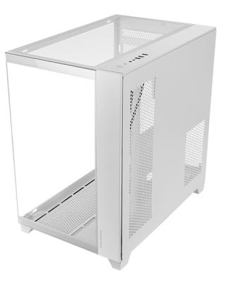 MARS GAMING  MC-3CW Midi Tower Blanc - Neuf