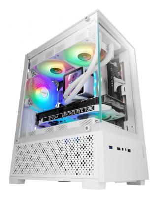 MARS GAMING  MC-SE2W Mini Tower Blanc - Neuf