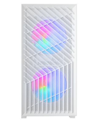MARS GAMING  MC-VORTEXW Mini Tower Blanc - Neuf