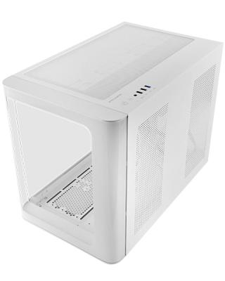 MARS GAMING  MC-FUSIONM Bo&icirc;tier Gaming Micro-ATX Blanc
