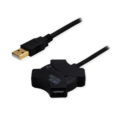 MCL SAMAR MCL MC922AM4F/A-10M c&acirc;ble USB USB 2.0 USB A 4 x USB A Noir