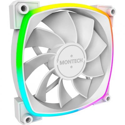 MONTECH Ventilateur de bo&icirc;tier  RX120 PWM White (RX120PWMWHITE)