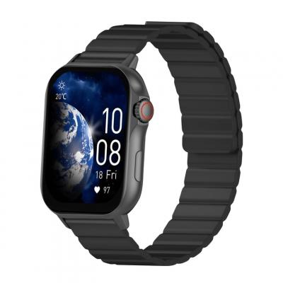 AVIZAR Montre Connect&eacute;e Suivi Sant&eacute; Complet Autonomie 8j Etanche IP68 Proove Noir