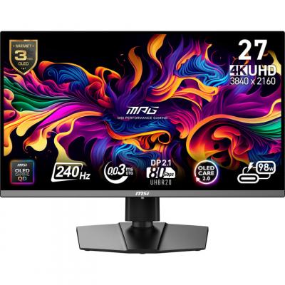 MSI  &Eacute;cran Mpg 272urxde Qd-oled 27&acute;&acute; Qhd Oled 360hz