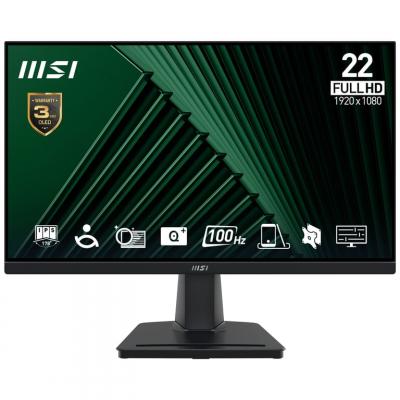 MSI Ecran PC -  - 21.45 - FHD - 100Hz - Dalle VA - 1ms - MP225V