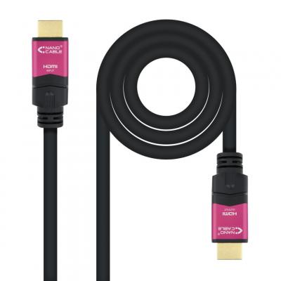 NANOCABLE  10.15.3720 4k 60hz M/m 20 M Hdmi 2.0 Cable Noir