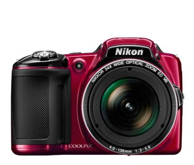 NIKON Bridge num&eacute;rique  Coolpix L830 rouge 