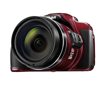 NIKON  COOLPIX P610 1/2.3 Appareil photo Bridge 16 MP CMOS 4608 x 3456 pixels Rouge - Bon &eacute;tat