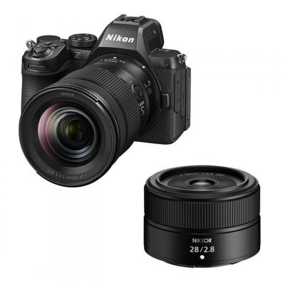 NIKON  Z5 II + Objectif Z 24-120mm f/4 S + Z 28mm f/2.8 - Neuf