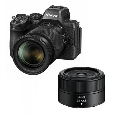 NIKON  Z5 II + Objectif Z 24-70mm f/4 S + Z 28mm f/2.8 - Neuf
