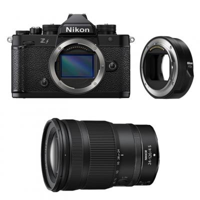 NIKON  appareil photo hybride zf + objectif z 24-120mm f/4 s + adaptateur ftz II 