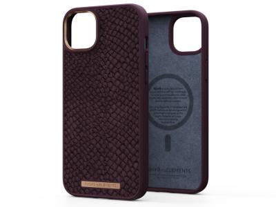 NJORD BYELEMENTS Coque MagSafe en cuir de saumon NJORD iPhone 14 Plus