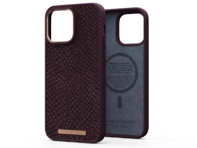GENERIQUE Coque smartphone magsaf cuir de saumon NJORD iPhone 14 Pro Max
