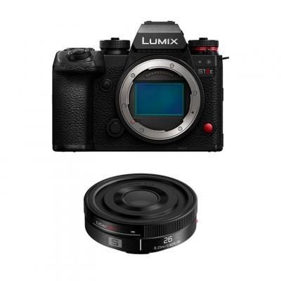 PANASONIC  LUMIX S1 IIE + Objectif S 26mm f/8 Pancake Garanti 3 ans