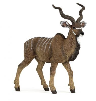 PAPO  - 50104 - Antilope koudou 13 cm X 14 cm