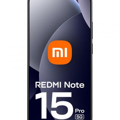 XIAOMI  Redmi Note 15 Pro 5G 17,4 cm (6.83"") 8 Go 256 Go 6580 mAh Noir