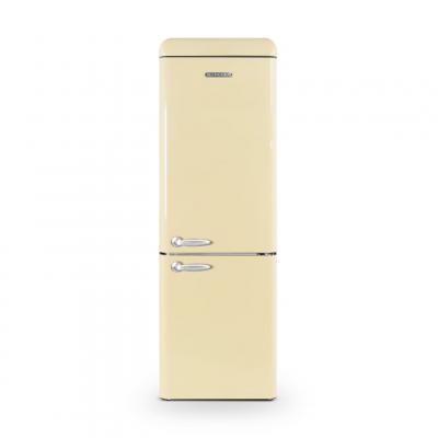 SCHNEIDER  SCCB300V-CRE - R&eacute;frig&eacute;rateur combin&eacute; 304L Vintage Cr&egrave;me