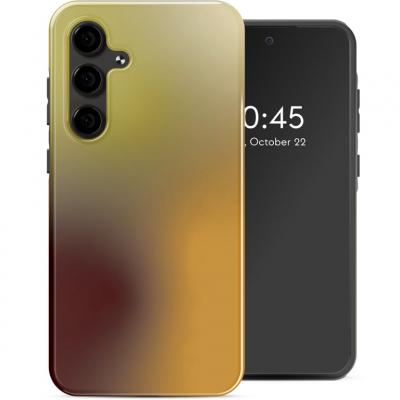 SELENCIA  Coque arri&egrave;re Vivid Samsung Galaxy S24 FE - Gradient Olive Dust