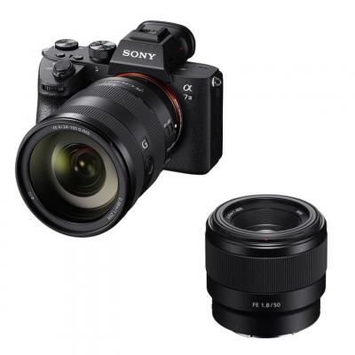 SONY  ALPHA 7 III + Objectif FE 24-105mm + FE 50mm f/1.8 - Neuf