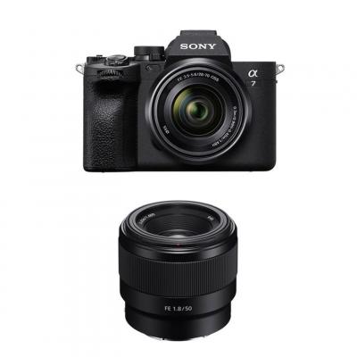 SONY  ALPHA 7 IV + Objectif FE 28-70mm + FE 50mm f/1.8 Garanti 3 ans
