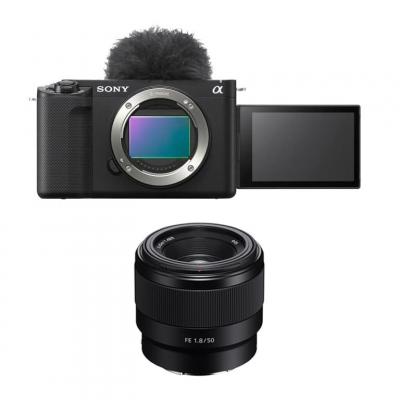 SONY  ZV-E1 + Objectif FE 50mm f/1.8 - Neuf