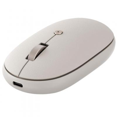 SATECHI  Souris sans Fil M1 Bluetooth USB-C OntheGo Rechargeable Beige
