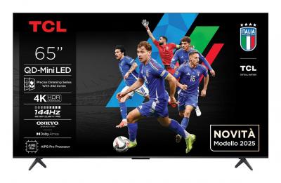 TCL  Q6C 65Q6C TV 165,1 cm (65 ) 4K Ultra HD Smart TV Wifi M&eacute;tallique - Neuf
