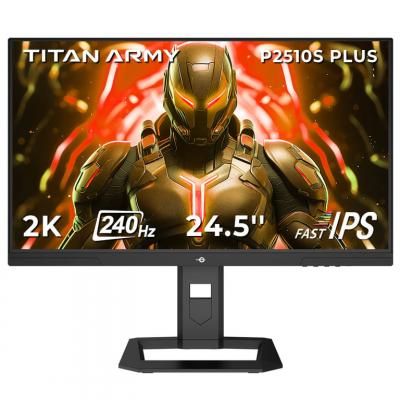 TITAN ARMY  P2510S PLUS Moniteur Gaming 25 IPS QHD 240Hz - Neuf