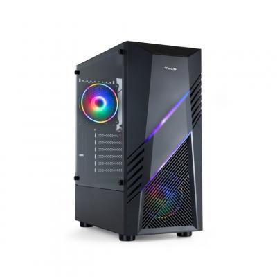 TOOQ Boitiers PC  BioHazard TQGCC102 RGB Black