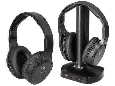 TREVI  FRS 1580 TW &Eacute;couteurs Avec fil &sans fil Arceau TV Noir - Neuf