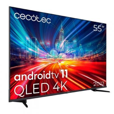 Smart TV LED Cecotec s&eacute;rie V1+ VQU11055+S, 4K UHD et HDR10 55