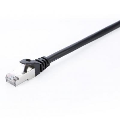 V7 Cable rj45 cat6 stp noir 1m CAT6STP-01M-BLK-1E