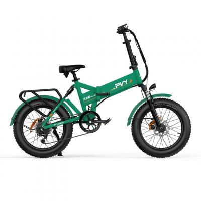 PVY  Z20 Plus 1000 V&eacute;lo &Eacute;lectrique 250W Moteur Batterie 48V/16,5Ah Autonomie 120km 20"" Vert