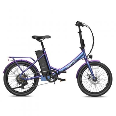 FAFREES  F20 V&eacute;lo &Eacute;lectrique Durable 250W Moteur Batterie 36V/18.2Ah Autonomie 120km Bleu/Violet