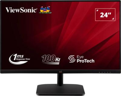 VIEWSONIC  Value Series VA2432-MHD-3 LED display 61 cm (24 ) 1920 x 1080 Pixel Full HD Nero - Neuf