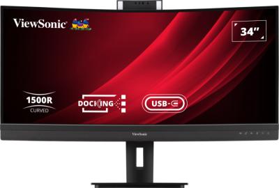VIEWSONIC  VG3457CV LED display 86,4 cm (34 ) 3440 x 1440 pixels UltraWide Quad HD Noir - Neuf